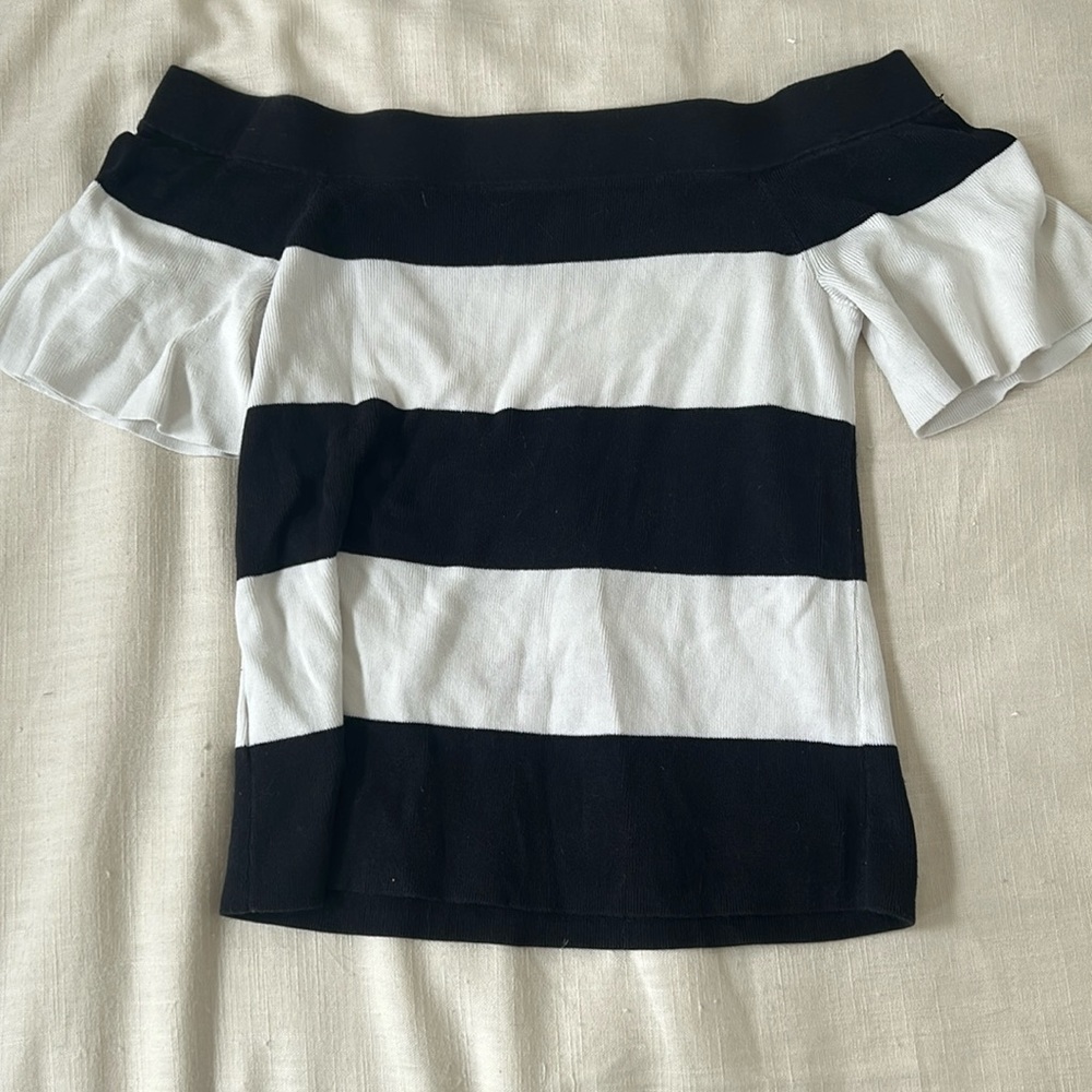 LOFT Off the Shoulder Shirt